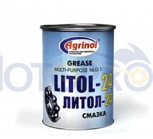 Смазка литиевая густая 800мл ж/б (Литол-24) АГРИНОЛ (#G...