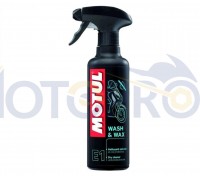 Средство для мытья и полировки мотоцикла 400мл (E1 Wash Wax) MOTUL (#102996)