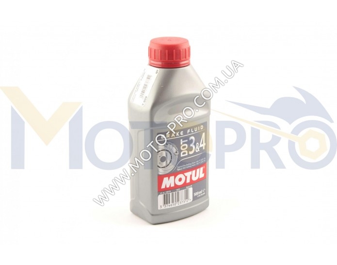 Тормозная жидкость   DOT 3/4   (500мл)   MOTUL   (#102718)
