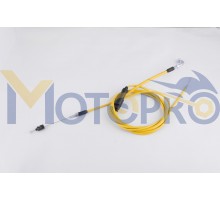 Трос газу Honda DIO AF34 (2150mm, уп.1шт, жовтий)