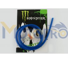 Паливний шланг Ø4mm, 1 метр (синій) MONSTER ENERGY (XJB...