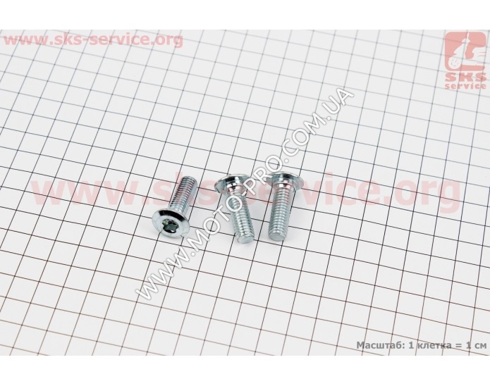 Болт крепления тормозного диска к-кт 3шт