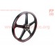 (Viper - V200N) Диск колесный передний литой "под диск" 18Х1,4 "лучи" (ось 12мм)