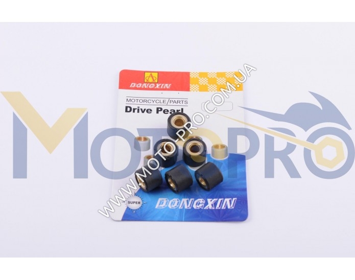 Ролики вариатора Honda 16*13 11,0г (черные) DONGXIN