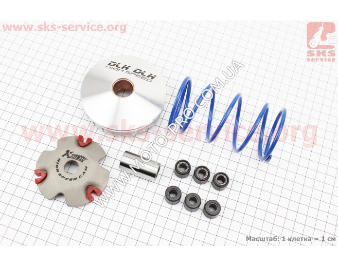 Вариатор передний к-кт + пружина торкдрайвера, ТЮНИНГ набор