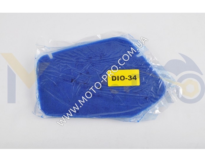 Элемент воздушного фильтра   Honda DIO AF34/35   (поролон с пропиткой)   (синий)   AS (V-475)
