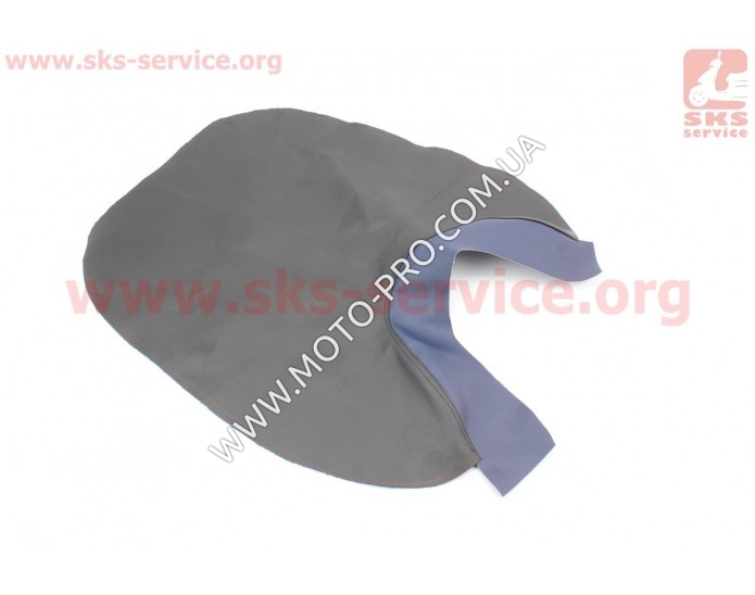 Viper -F5 Чехол сидения переднего (эластичный, прочный материал) черный/синий (Zongshen F5)