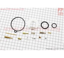 Ремонтный к-кт карбюратора 70сс, 15 деталей+поплавок