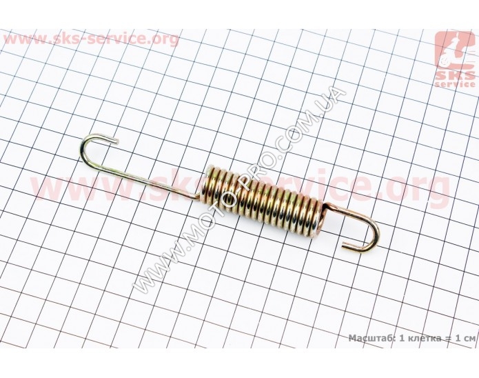 Пружина підніжки 125мм (товщина 2,8мм)