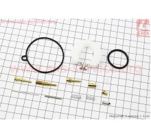 Ремонтний к-кт карбюратора 110сс, 13 деталей+поплавець